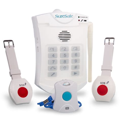 Buy Suresafe Personal Alarms 1 Pendant And 1 Wristband 1 Free Spare