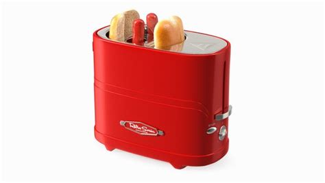 Modelo 3d Nostalgia Retro Series Pop Up Toaster Carrying Hot Dog