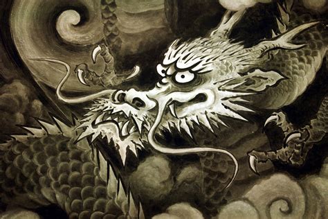 龍を描いた日本画ギャラリー 恐ろしいほどの迫力 葛飾北斎も描いた龍（竜）という生物を真剣に調べる！ Naver まとめ