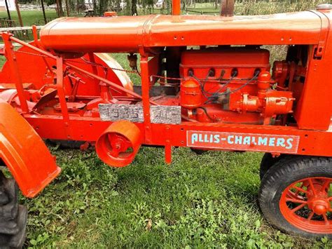 1935 Allis Chalmers Wc Tractor Sn Vintage Cars