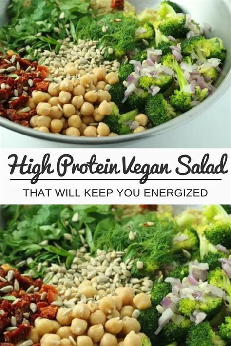 High Protein Vegan Salad That Will Keep You Energized Recipe Supe