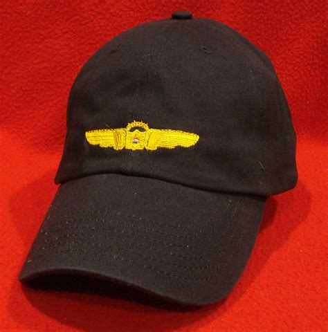 Airline Pilot And Flight Crew Wings Logo Hats From Pilot Ball Caps
