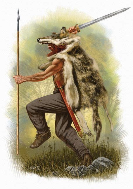 A Germanic Wolf Warrior Ulfhednar In Old Norse They Were Part Of