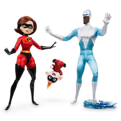 Incredibles 2 Elastigirl Jack Jack And Frozone Designer Doll Set Coming Soon
