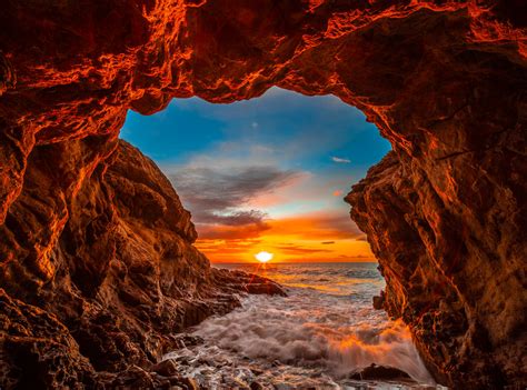 Malibu Sea Cave California Fine Art Landscape Nature Fuji Flickr
