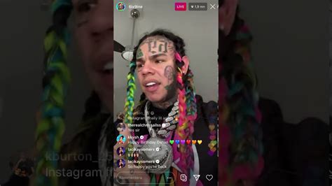 6ix9ine On Instagram Live 5820 Full Video 2020 Ig Live Out Of Jail