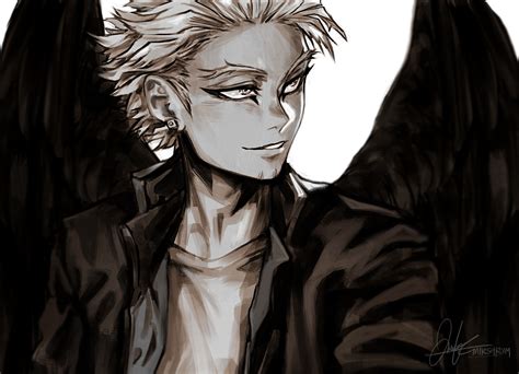 Artstation Hawks From My Hero Academia Because I Have No Self Control