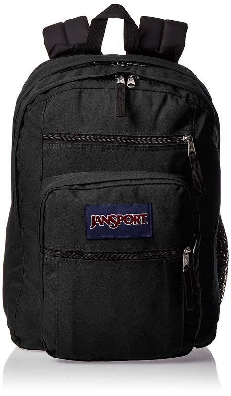 Jansport Big Student 15 Inch Laptop School Backpack Black