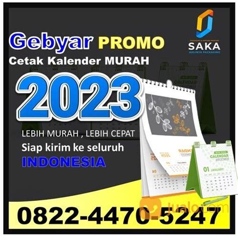 Promo Hub 0822 4470 5247 Percetakan Kalender 2023 Bandung Di Kota