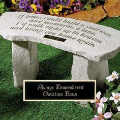 Dedicating a memorial bench to a loved one who has died can be a touching way to honour their where can you place a memorial bench? Personalized Memorial Garden Bench | Landscaping and ...