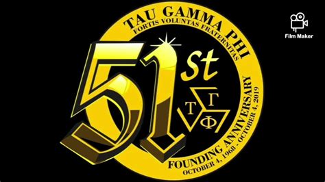 51st Founding Anniversary TAU GAMMA PHI YouTube
