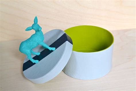 Easy Plastic Animal Craft Colorblock Box Mod Podge Rocks Plastic