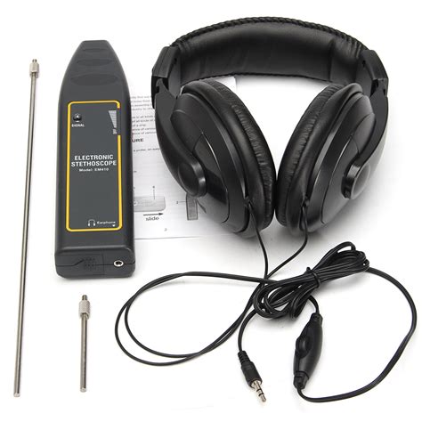 Whether you're in the kitchen — or leaks and frozen pipes can cause serious damage to your home. Electronic Stethoscope Earphone Leak Detector Water Pipe ...