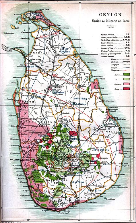 Sri Lanka Maps Perry Castañeda Map Collection Ut Library Online