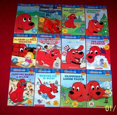 Clifford Big Red Dog Lot Of 12 Big Red Readers Books Rl 1 2 Ages 5 8