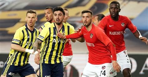 Fenerbahçe Gaziantep FK maçı kaç kaç bitti