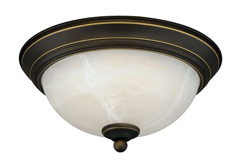 11 In Led Flush Mount Ceiling Light Vintage Bronze Vaxcel