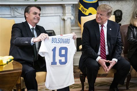 Trump Sees A Lot To Like In Jair Bolsonaro Brazils Unapologetically