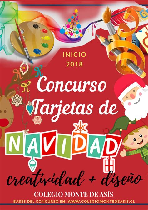 Colegio Monte De Asís Blog Archive Concurso Tarjetas De Navidad