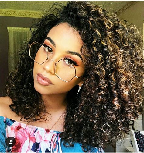Curly Hair With Blonde Black Mix Blackcurlyhairstyles Mixed Girl