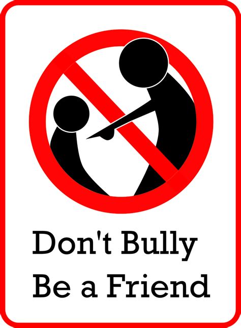 Dont Bully Be A Friend Penindasan Belajar Peraturan Kelas