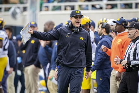 For Michigan And Jim Harbaugh Its The Same Old Story