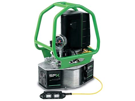 Pneumatic pump, no electric power supply needed, fast torquing procedures. SPX Flow PE45 Hydraulic Torque Wrench Pump - Surkon ...