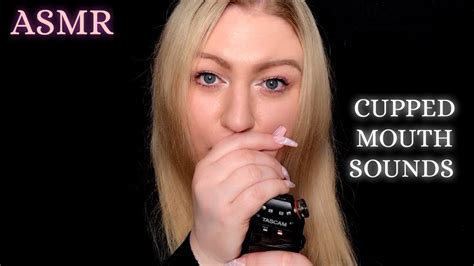 Asmr Cupped Tascam Mouth Sounds No Cover And High Sensitivity Youtube