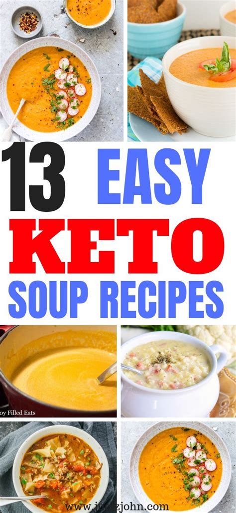 Soups are low in fat and calories, making them a perfect addition to your weight. Best Low Carb Keto Soup Recipes That'll Make Your Mouth ...