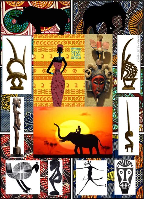 Designer Inspiration Mood Boards Africa Art African Artwork