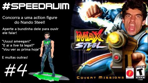 Live Zerando Max Steel Covert Missions 4 Descubra a emoção do jogo