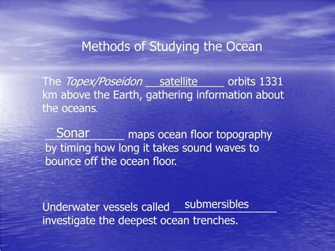Ppt Physical Oceanography Powerpoint Presentation Free Download Id