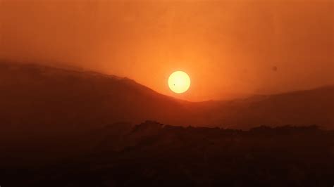 Sunrise Red Planet 4k Wallpapers Hd Wallpapers Id 22865