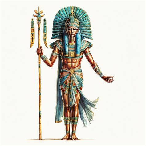 Premium Ai Image Ancient Egyptian God Ra Illustration Illustration