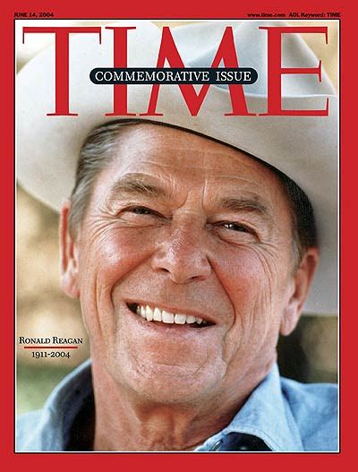 The All American President Ronald Wilson Reagan 1911 2004 Time