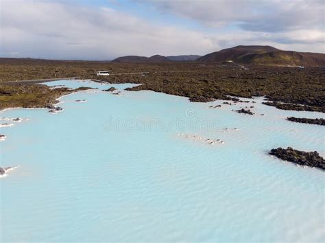 The Famous Blue Lagoon Near Reykjavik Iceland Stock Image Image Of