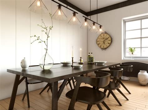 Salle à manger design blanche et bois en quelques idées