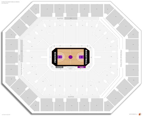 Talking stick resort arena us airways center seat row. Phoenix Suns Seating Guide - Talking Stick Resort Arena ...