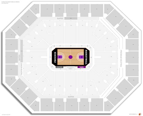 Phoenix suns interactive seating chart at talking stick resort arena. Phoenix Suns Seating Guide - Talking Stick Resort Arena ...