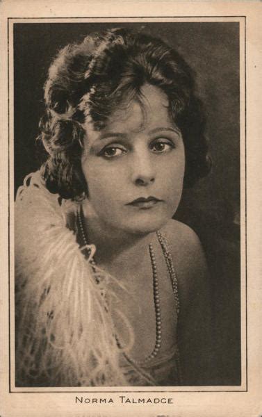 Norma Talmadge Actresses Postcard