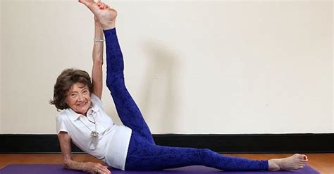 This 96 Year Old Woman Is The Worlds Oldest Yoga Teacher