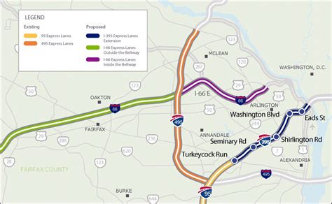 Virginia Officials Want To Extend 95 Express Lanes To Fredericksburg