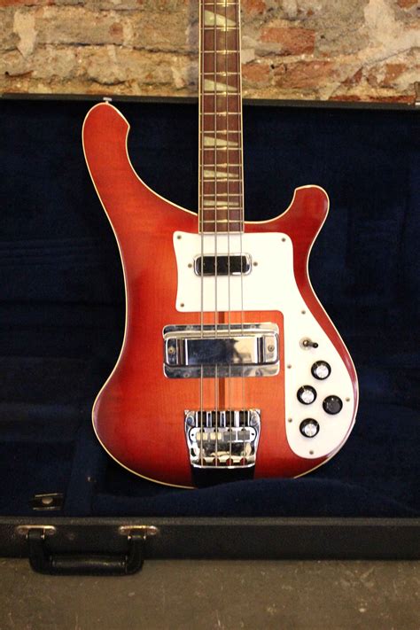 Rickenbacker 4001 1979 Fireglo Bass For Sale Headbanger Rare Guitar