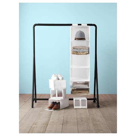 The boxes and hanging organisers in different sizes mean you can divide and rule your clothes, shoes and accessories so you find. SKUBB Opberger met 6 vakken, wit, 35x45x125 cm - IKEA