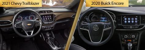 Compare The 2021 Chevrolet Trailblazer Suv Vs 2020 Buick Encore Chicago Il
