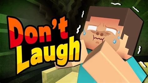 Try Not To Laugh Challenge Minecraft Animation Youtube