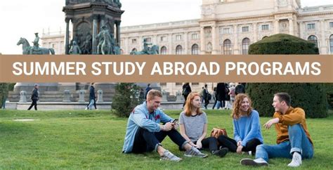 Summer Study Abroad Programs