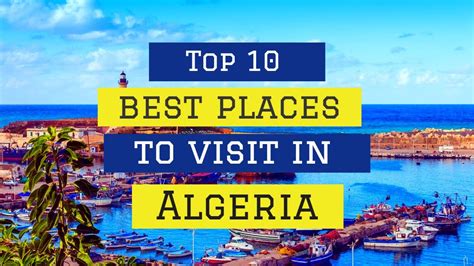 Top 10 Places To Visit In Algeria Best Beaches In Algeria 2021 Video