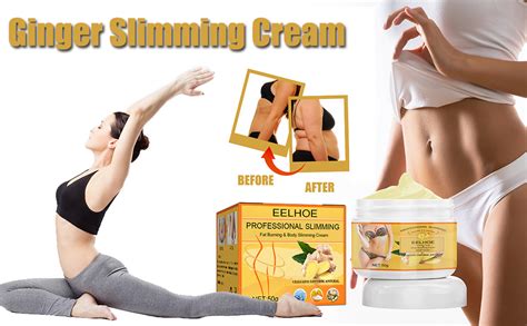 Amazon Com Ginger Slimming Cream Ginger Fat Burning Weight Loss Full