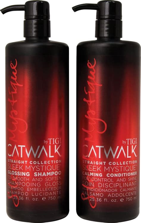 Tigi Catwalk Sleek Mystique Shampoo And Conditioner Duo Ml Amazon